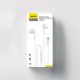 Dudao X3C+ Wired USB-C Earphones 1.2m, White