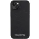 Karl Lagerfeld iPhone 15 Plus / 14 Plus Case Quilted K Pattern, Black