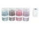 Toothbrush and Cup Organizer with Toothpaste Dispenser, White