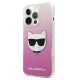 Karl Lagerfeld iPhone 13 Pro Max Case Choupette Head, Pink