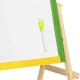 Children\'s Double-sided Magnetic Wooden Drawing Board with Accessories, 65cm