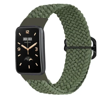 Telcon Braided Strap for Xiaomi Mi Band 7 Pro / M7 Pro, Green