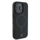Apple iPhone 16 Pro Max 6.9\" Mercedes Smooth Leather MagSafe Case Cover, Black
