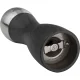 Peugeot Fidji salt mill 15 cm, wood and stainless steel, graphite