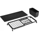 Brabantia Drainer Rack Set, Dark Grey