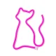 Forever Light LED Neon Cat, Pink (USB / Battery)