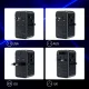 Choetech PD6028 EU / US / AUS / UK travel adapter 2x USB-C 2x USB-A 100W - black