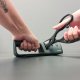 3-Step Knife and Scissors Sharpener (Black)