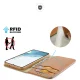 Dux Ducis Hivo Samsung Galaxy S23+ Genuine Leather Flip Case Brown