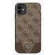 Guess 4G Triangle Case for Apple iPhone 11 / Xr, Brown