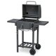 BBQChef™ 2-Piece Charcoal Grill Berdsen BD-892, Black