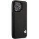 BMW Phone Case Leather Blue Dots iPhone 14 Pro 6.1 Black