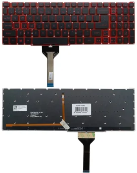 Keyboard for Acer Nitro AN515-45, AN515-56, AN515-57 with Backlight, Black