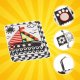 Kruzzel Soft Sensory Book for Babies 26461, High Contrast Newborn Toy
