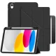 Tech-Protect SC Pen Origami Case for iPad 10.9\" 2022 / 2025, Black