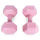 Modernhome HCD-6-PK Hexagonal Dumbbell Set 2x3 kg, Pink