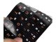 Наклейки на клавиатуру QWERTY + Кириллица 11x13 мм Черные