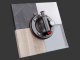 Vacuum Suction Cup with Pump and Gauge for Glass & Tiles, 200kg, black
