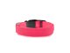 LED Glowing Collar for Dogs and Cats, Adjustable 36-59 cm, Pink