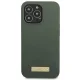 Guess Silicone Logo Plate MagSafe Case for iPhone 13 / 13 Pro - Green