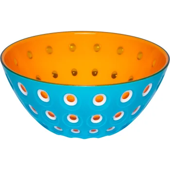 Guzzini Le Murrine Bowl 25 cm, Blue/Orange