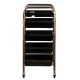 Gabbiano 8-76 Hairdressing Trolley, Antique Gold