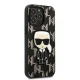 Karl Lagerfeld Monogram Ikonik Patch Case for iPhone 13 / 13 Pro Black