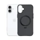 3mk Smoke Case Mag&Stand for iPhone 17 Black