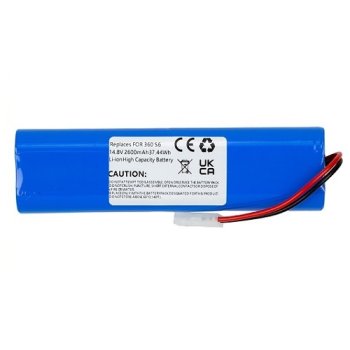 Battery for 360 Robot S6 Vacuum Cleaner, 14.8V, 2.6Ah, Li-ion