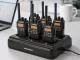 6-Way Charging Station for Baofeng BF-888S Walkie Talkies, black