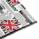 Folding Hairdressing Mirror with Handle Q-33 UK Flag