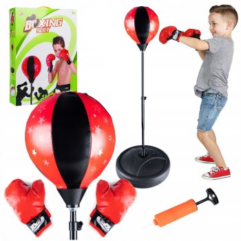 Kids Boxing Pear + Gloves
