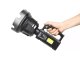 Powerful LED searchlight with tripod, CREE XHP90, COB, power bank, black