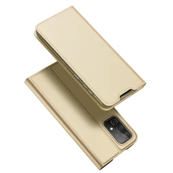 Dux Ducis Skin Pro Flip Case for Samsung Galaxy A73, Gold