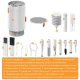 20-in-1 Multifunctional Cleaning Kit for Headphones, Keyboards and Displays, White