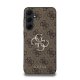 Чехол Guess для Samsung Galaxy A35 4G Big Metal Logo, коричневый