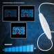 Forever Light Neon PLEXI LED GAME MODE, Blue/Red