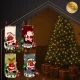 Ruhhy Christmas Stockings for Gifts, 4 pcs, Multicolor
