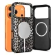 Tech-Protect Lamano MagSafe Phone Case Cover iPhone 17 Pro - black and brown