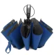 Windproof Automatic Folding Umbrella with 10 Ribs, Dark Blue