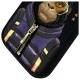 Nimmy Cool&Cute 2.0 Monkey Case for iPhone 16 Pro, Black