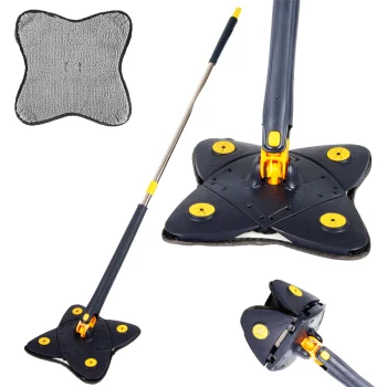 Flat Rotating Floor Mop with Wringer