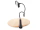Flexible phone holder with clip, 60 cm stand