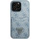Apple iPhone 13 Pro 6.1\'\' Guess 4G Triangle Logo Cardslot Case Cover, Blue