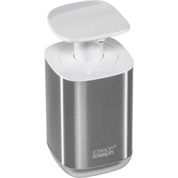 Liquid Soap Dispenser Joseph Joseph Presto 350 ml, Silver / Grey