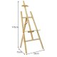 Wooden Artists Easel Stand for Painting Drawing and Display
