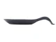 Silicone Spoon Rest and Kitchen Utensil Holder, Black