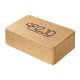 4Fizjo Cork Yoga Block, Brown