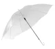 Transparent Umbrella BQ13A, White