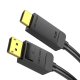 кабель 4K DisplayPort to HDMI Cable 2m Vention HAGBH (черный)